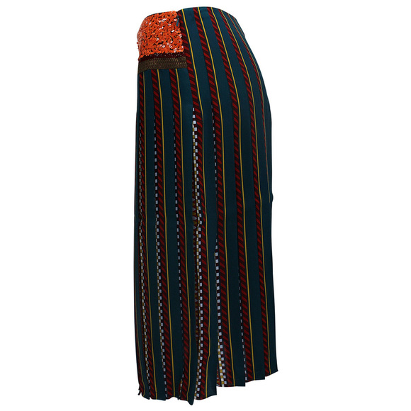 Tory Burch Multi-Colored Long Skirt Size 4 - Picture 2 of 2